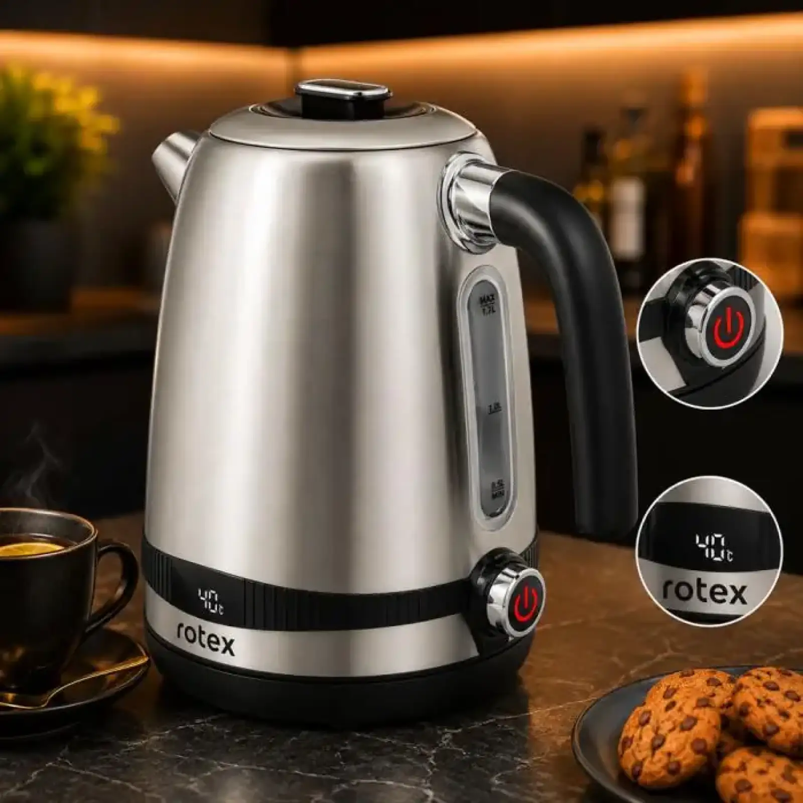 Електрочайник Rotex RKT79-S Smart UA