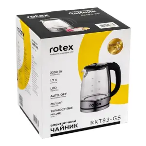 Електрочайник Rotex RKT83-GS UA