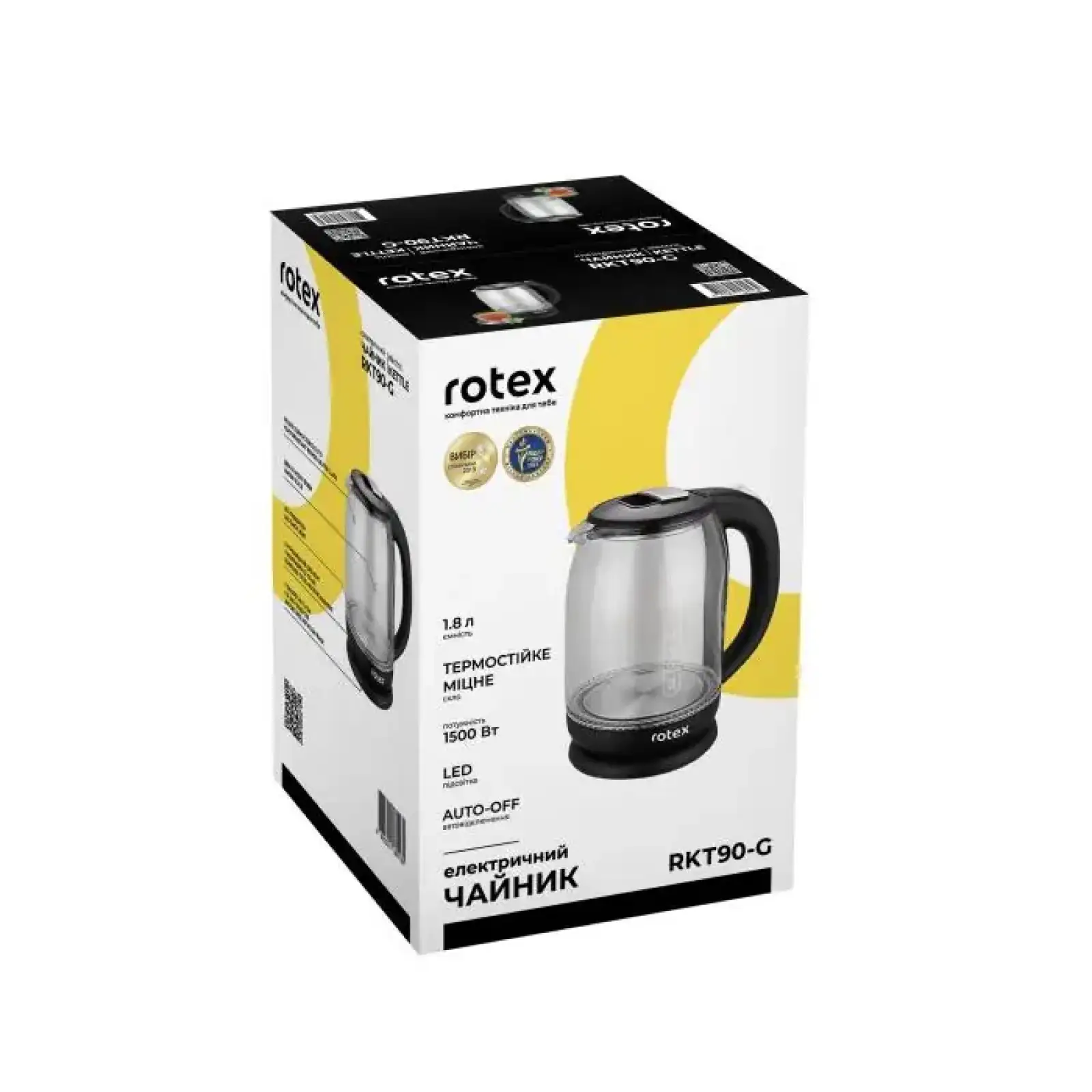 Електрочайник Rotex RKT90-G UA