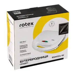 Бутербродница Rotex RSM124-W UA