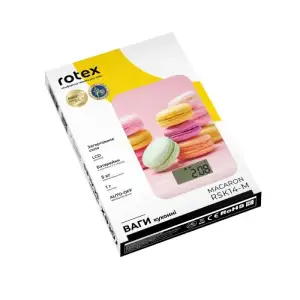 Весы кухонные Rotex RSK14-M macaron UA