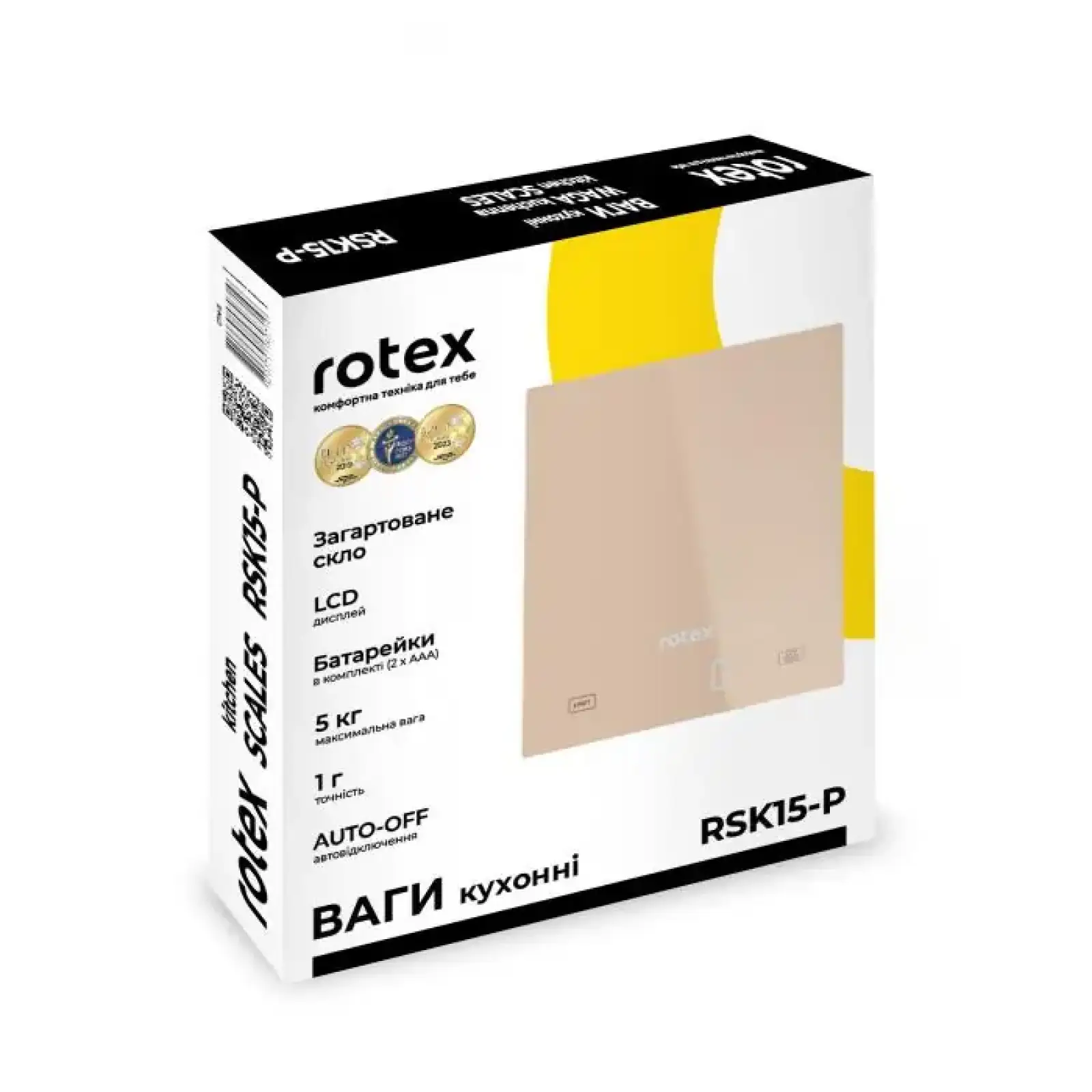 Весы кухонные Rotex RSK15-P UA