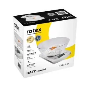 Весы кухонные Rotex RSK18-P UA