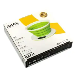 Весы кухонные Rotex RSK25-P UA