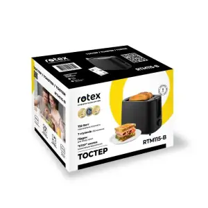 Тостер Rotex RTM115-B UA