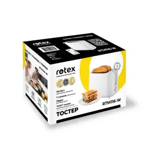 Тостер Rotex RTM116-W UA