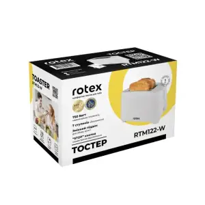 Тостер Rotex RTM122-W UA