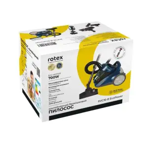 Пылесос Rotex RVC16-B EcoPower UA
