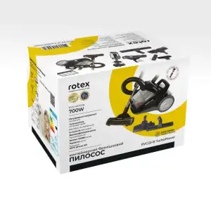 Пылесос Rotex RVC22-B TurboPower UA