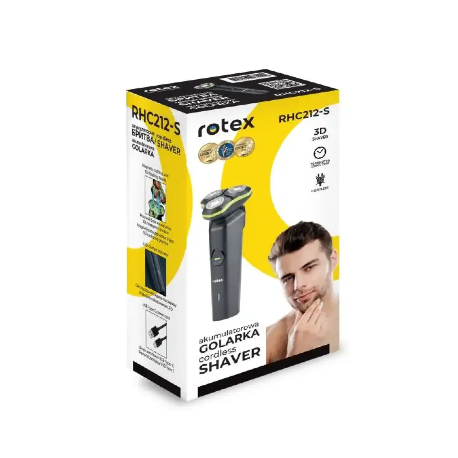 Електробритва Rotex RHC212-S UA
