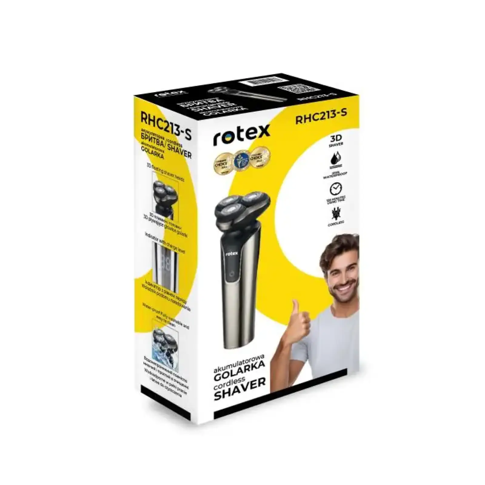 Електробритва Rotex RHC213-S UA