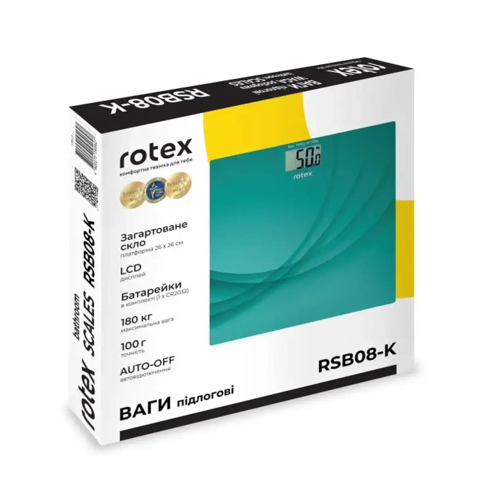 Весы напольные Rotex RSB08-K UA