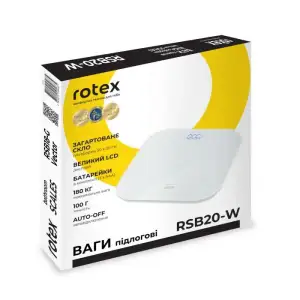 Ваги напольні Rotex RSB20-W UA