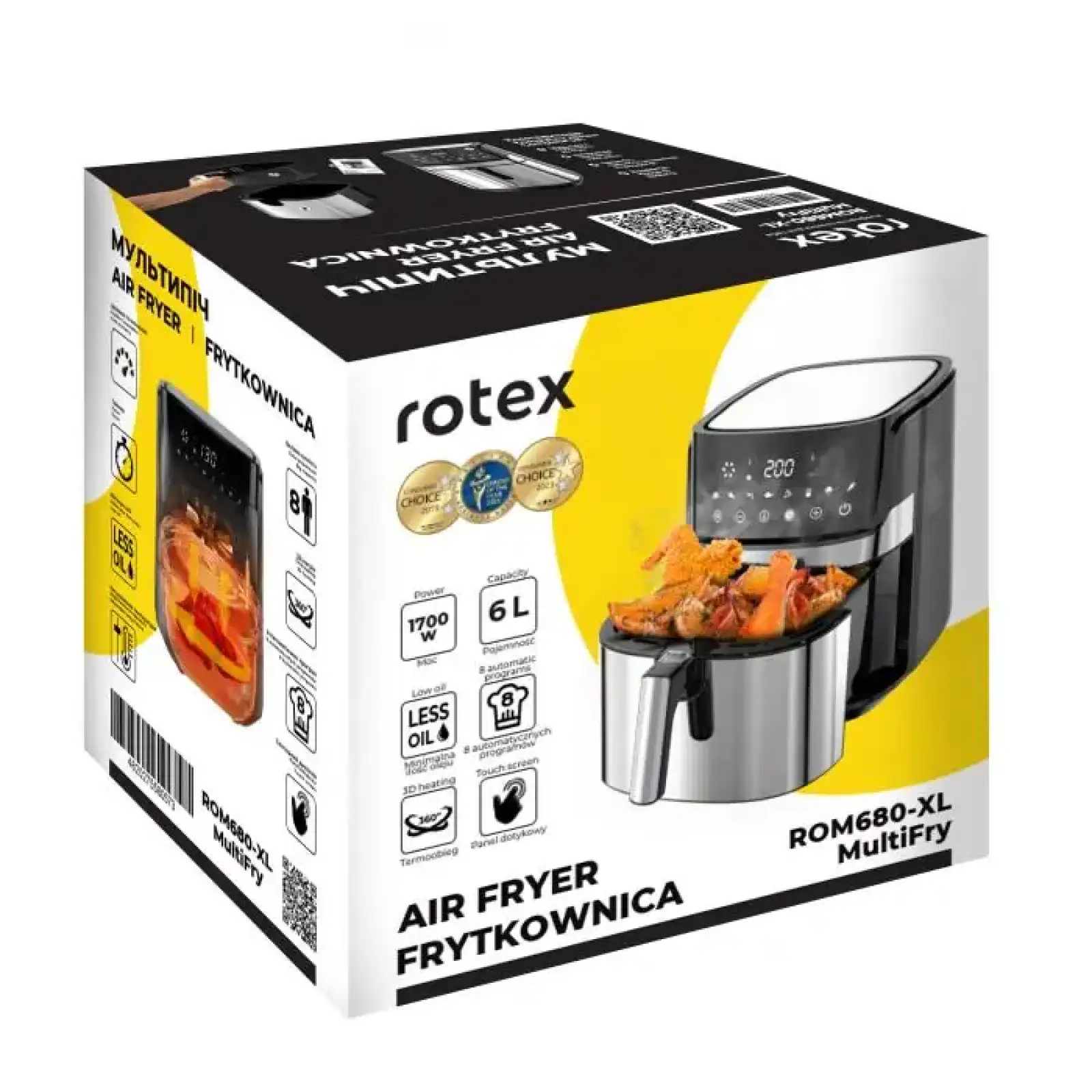 Мультипіч Rotex ROM680-XL MultiFry UA