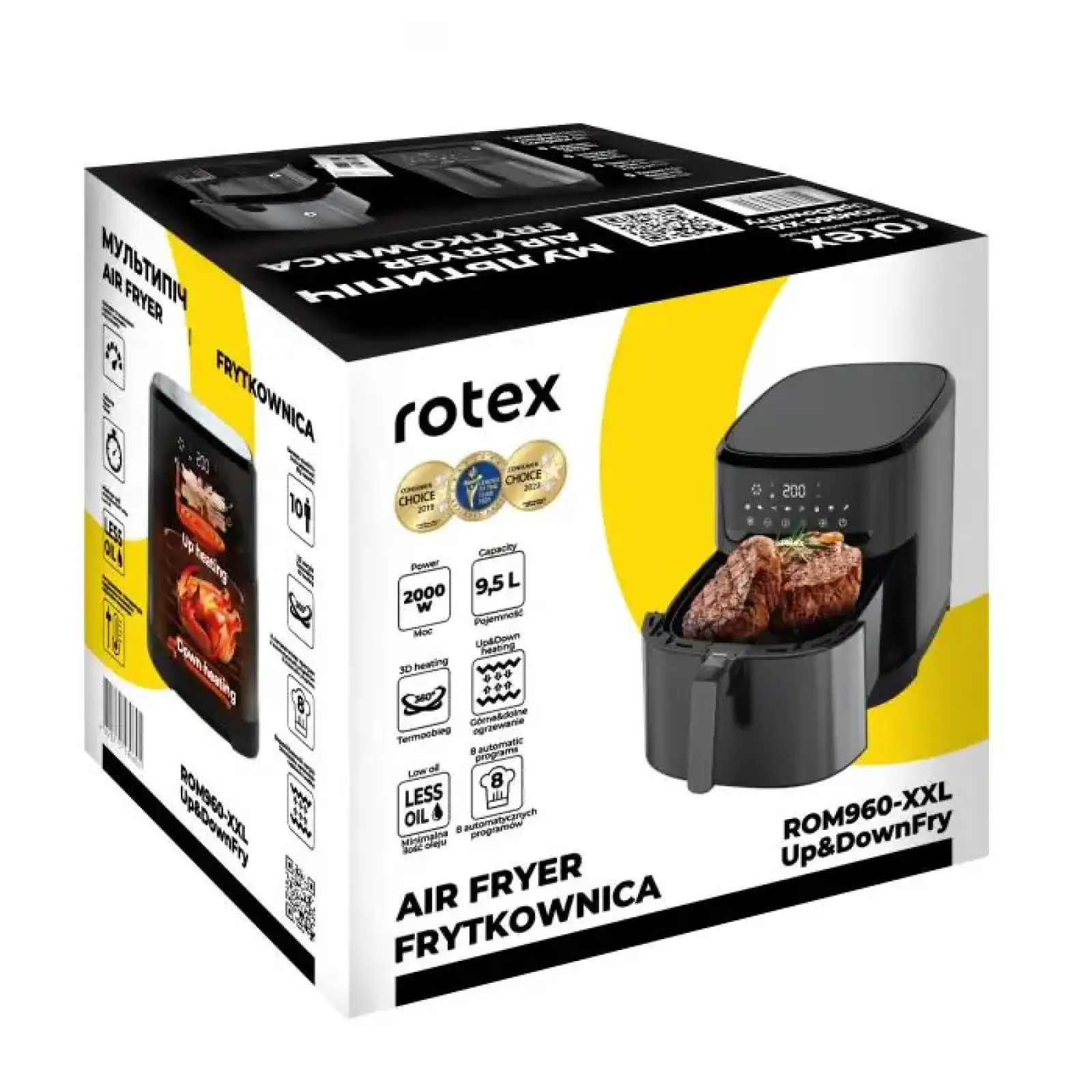 Мультипіч Rotex ROM960-XXL Up&DownFry UA