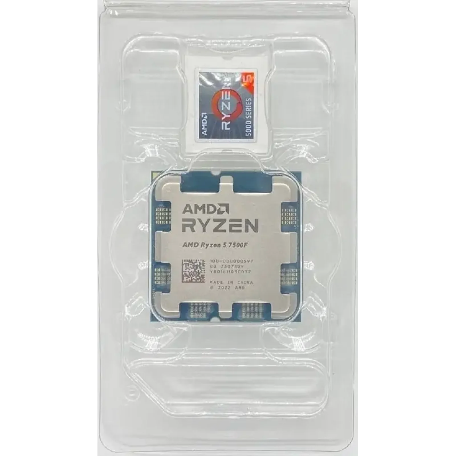 Процессор AMD Ryzen 5 7500F (3.7GHz 32MB 65W AM5) Tray (100-000000597) UA