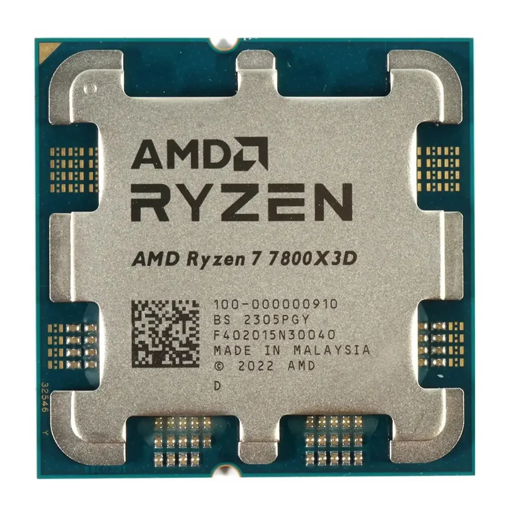 Процесор AMD Ryzen 7 7800X3D 4.2GHz (96MB, Zen 4, 120W, AM5) Tray (100-000000910) UA