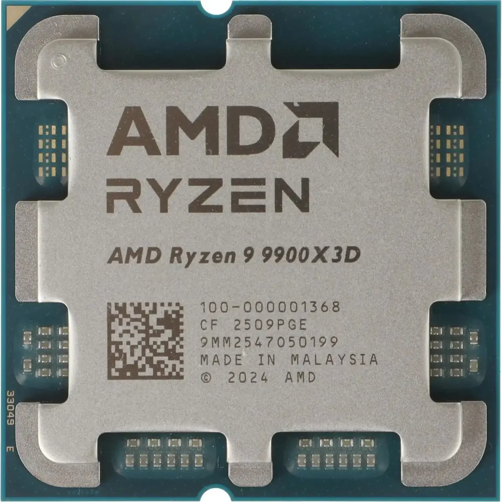 Процессор AMD Ryzen 9 9900X3D (4.4GHz 128MB 120W AM5) Tray (100-000001368) UA