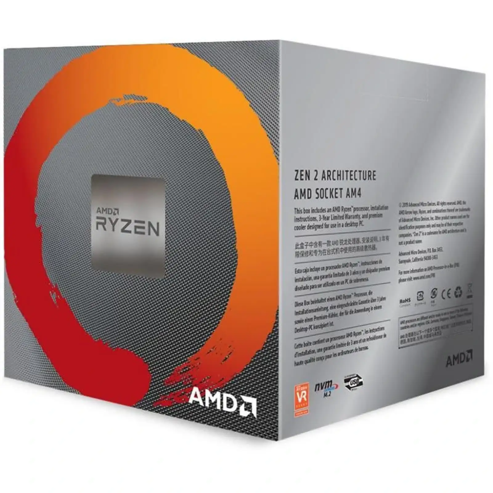 Процесор AMD Ryzen 7 3800X (3.9GHz 32MB 105W AM4) Box (100-100000025BOX) UA