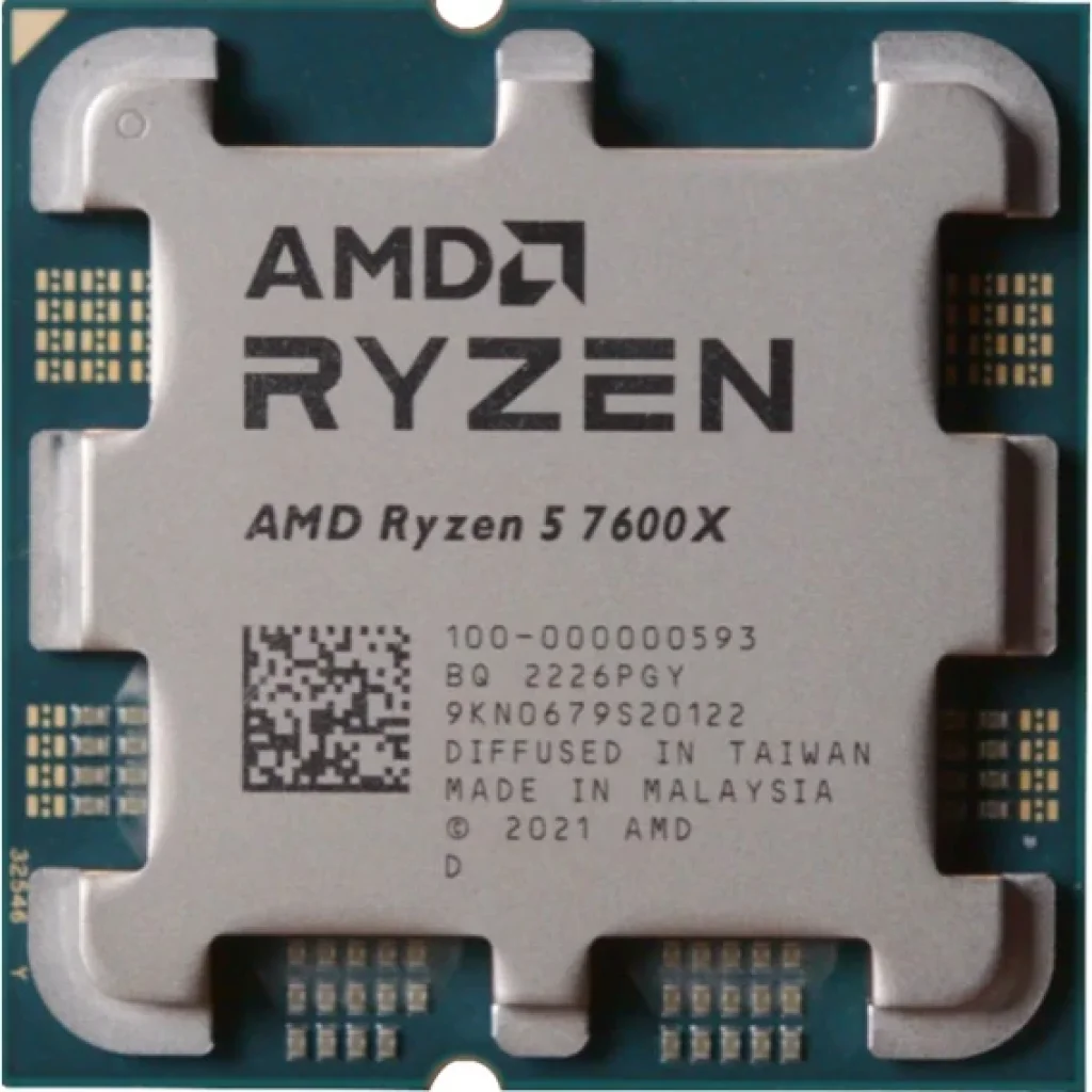 Процессор AMD Ryzen 5 7600X (4.7GHz 32MB 105W AM5) Tray (100-000000593) UA