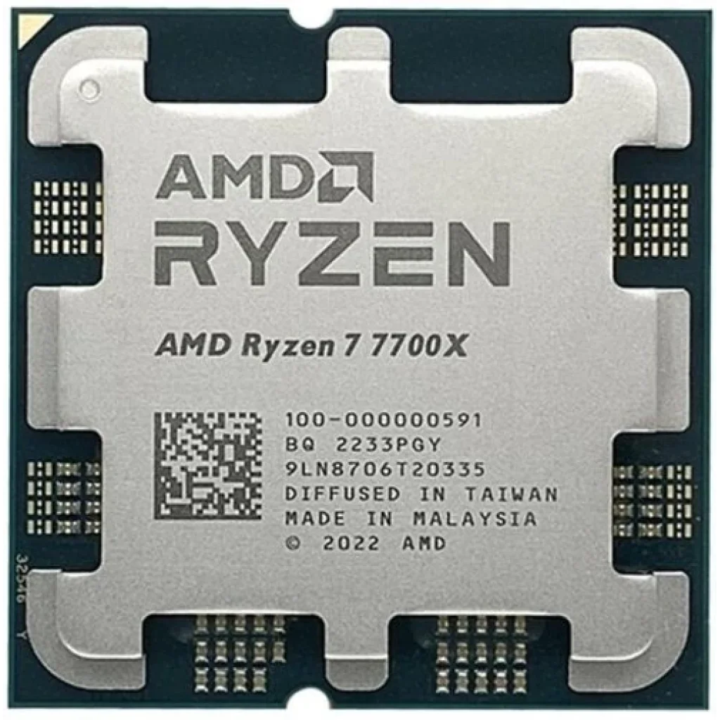 Процессор AMD Ryzen 7 7700X (4.5GHz 32MB 105W AM5) Box (100-100000591WOF) UA
