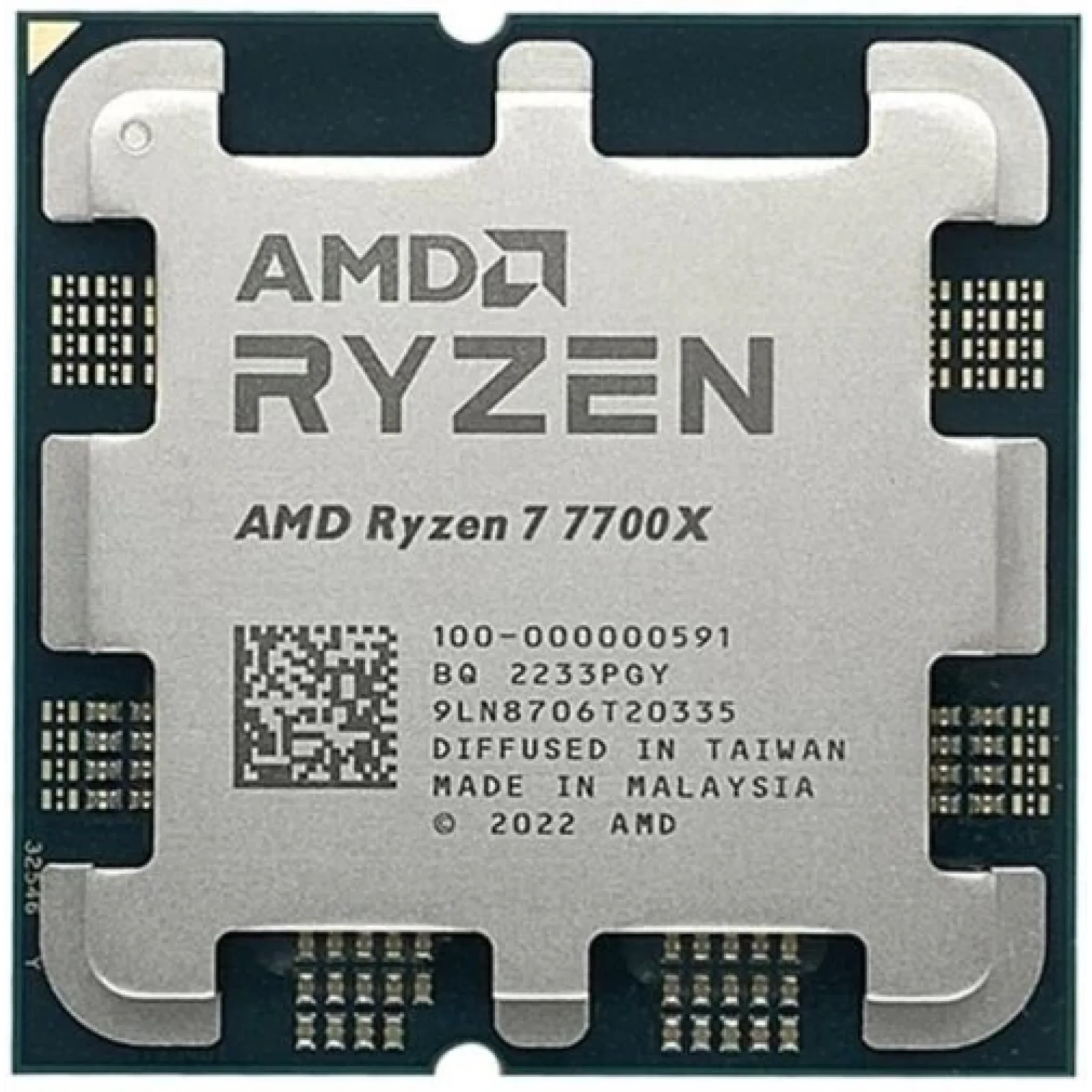 Процесор AMD Ryzen 7 7700X (4.5GHz 32MB 105W AM5) Box (100-100000591WOF) UA