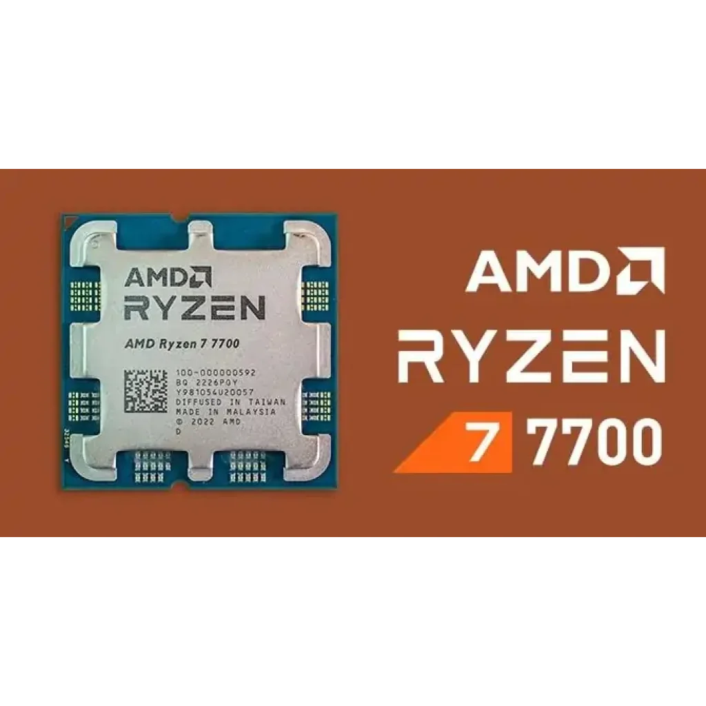 Процессор AMD Ryzen 7 7700 (3.8GHz 32MB 65W AM5) Box (100-100000592BOX) UA