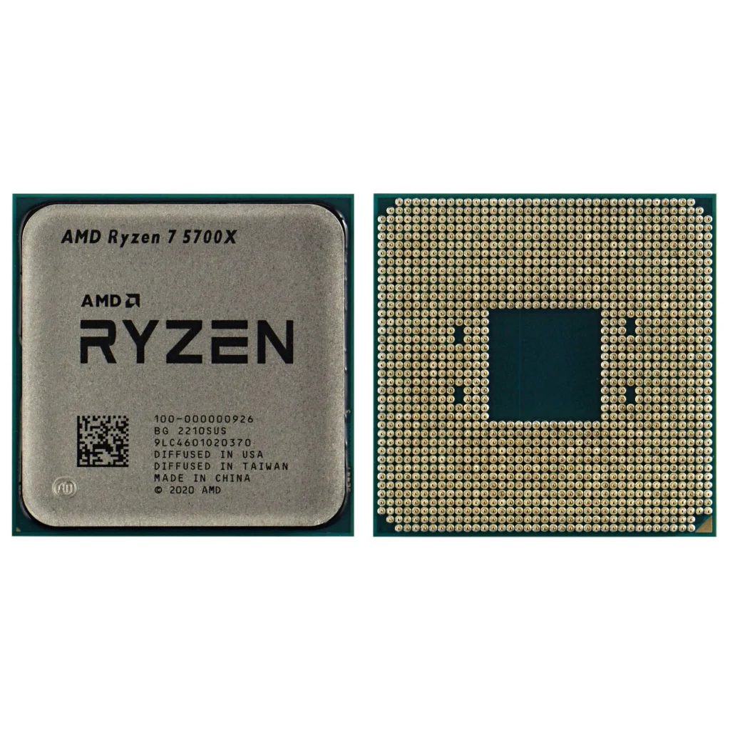 Процессор AMD Ryzen 7 5700X (3.4GHz 32MB 65W AM4) Tray (100-000000926) UA