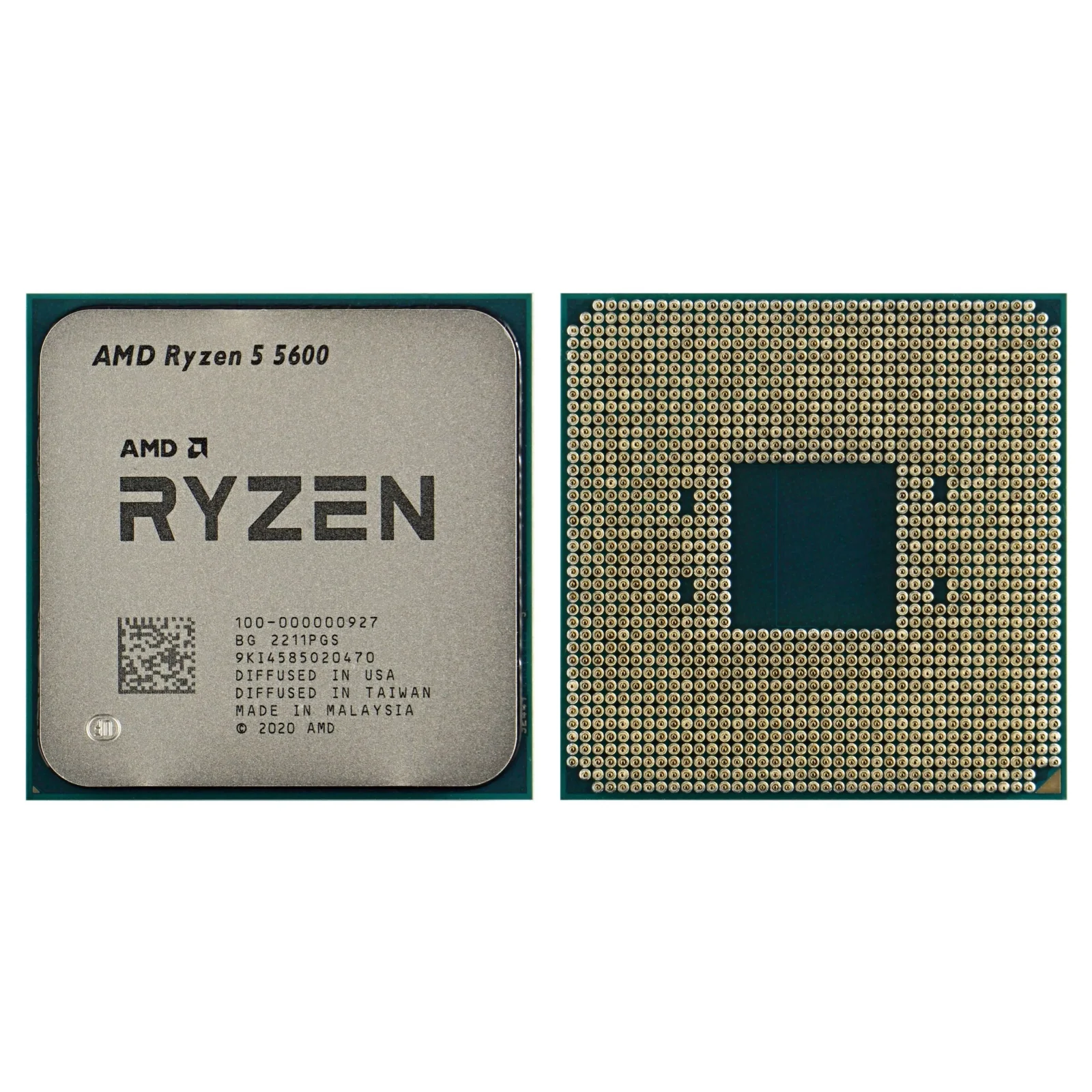 Процесор AMD Ryzen 5 5600 (3.5GHz 32MB 65W AM4) Tray (100-000000927) UA