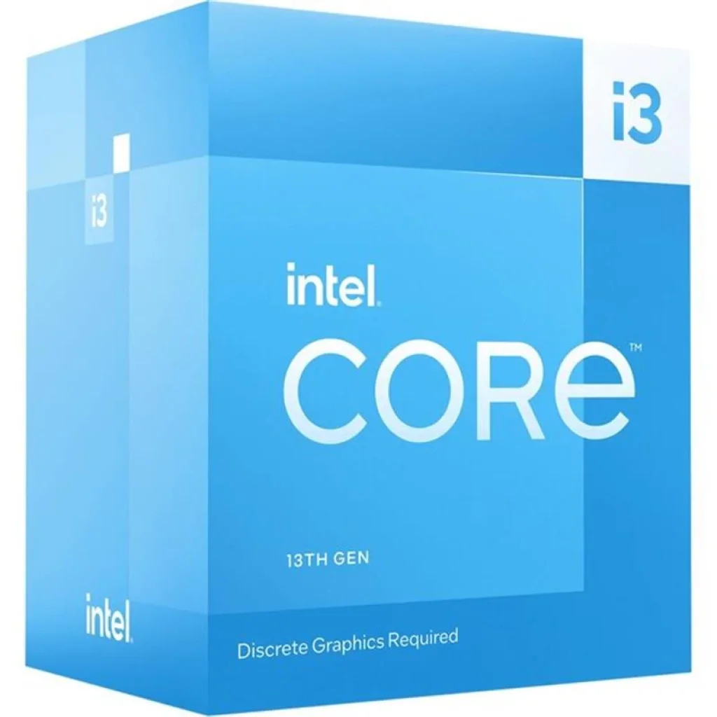Процессор Intel Core i3 13100F 3.4GHz (12MB, Raptor Lake, 89W, S1700) Box (BX8071513100F) UA