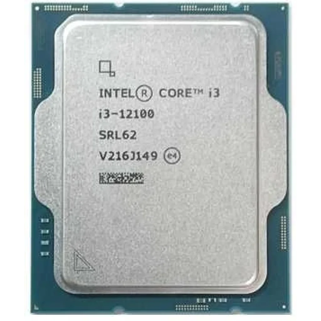 Процессор Intel Core i3 12100 3.3GHz (12MB, Alder Lake, 60W, S1700) Tray (CM8071504651012) UA