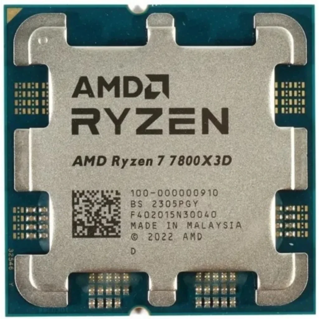 Процесор AMD Ryzen 7 7800X3D 4.2GHz (96MB, Zen 4, 120W, AM5) Tray (100-000000910) UA