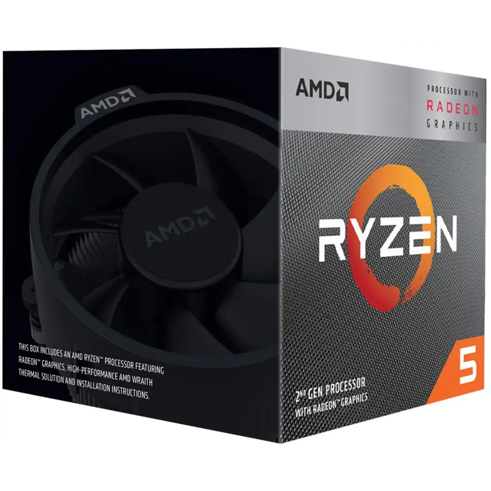 Процесор AMD Ryzen 5 3400G (YD3400C5FHSBX) UA