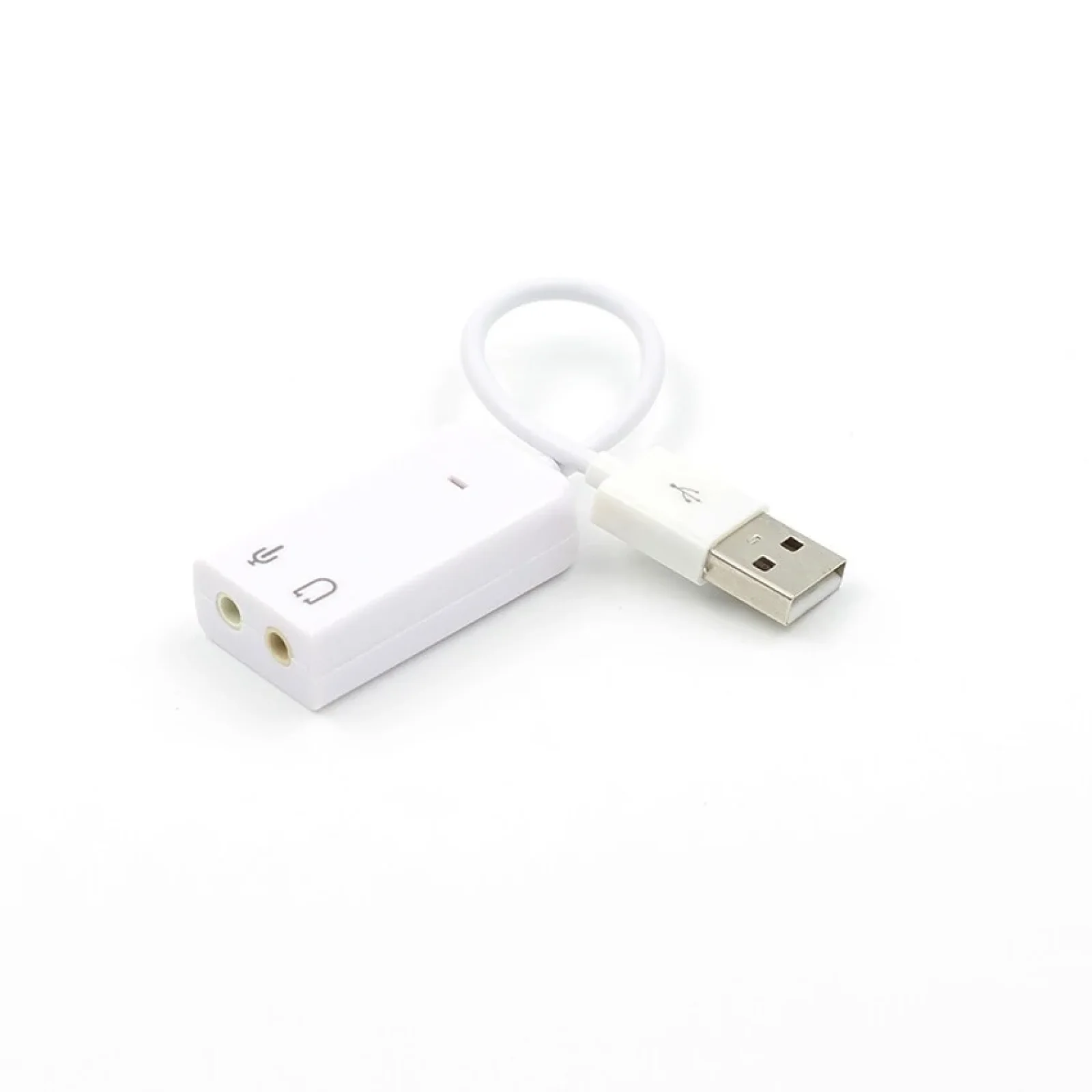 Звукова карта Voltronic USB-sound card (5.1) 3D sound White (YT-SC-5.1/W/03351) UA