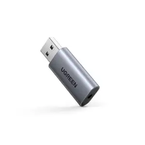 Звуковая карта Ugreen CM383 Gray (80864) UA