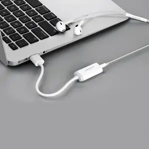 Звукова карта Ugreen US206 White (30712) UA