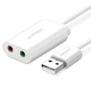 Звукова карта Ugreen US205 White (30143) UA