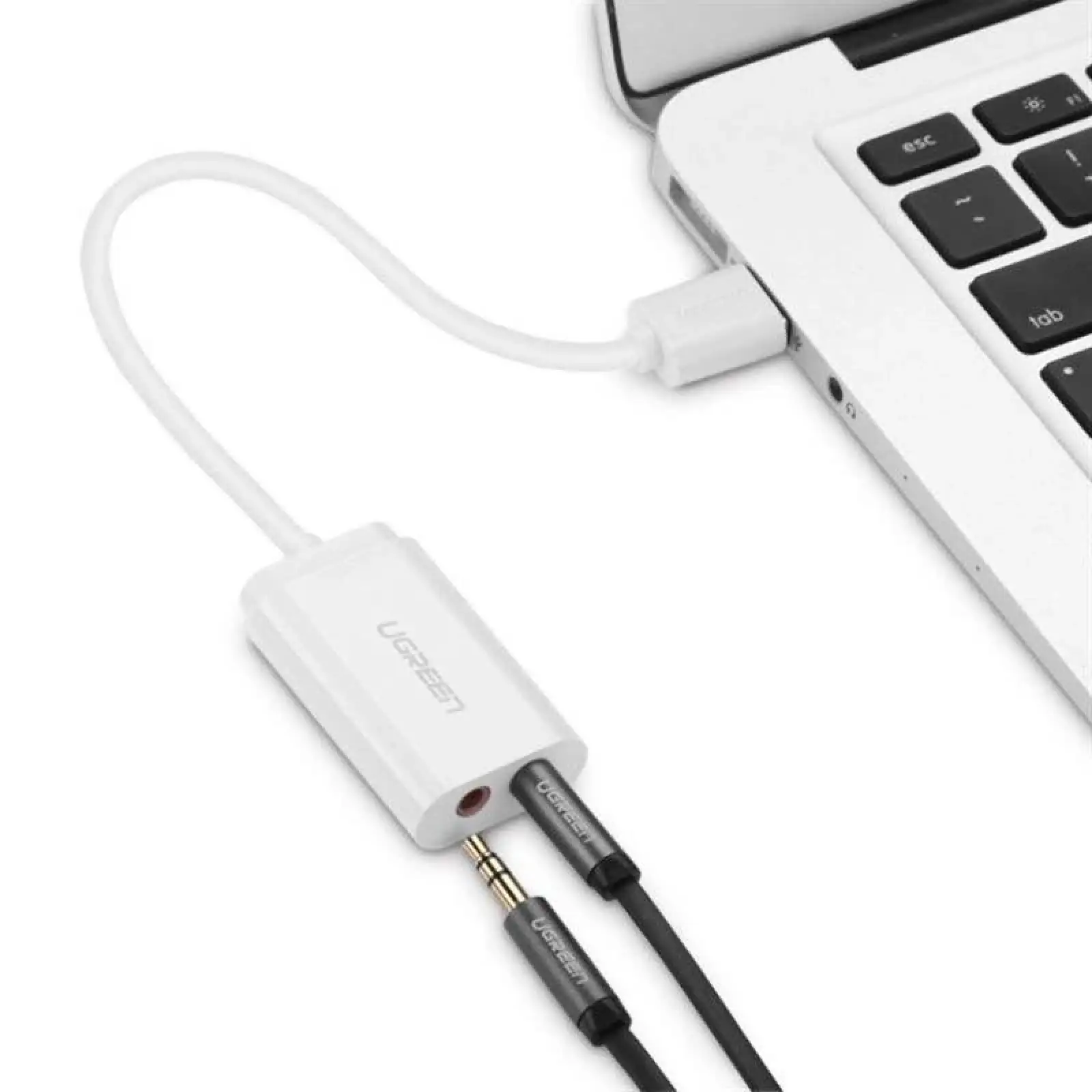 Звукова карта Ugreen US205 White (30143) UA