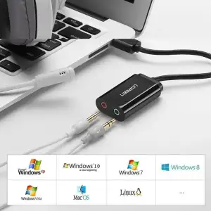 Звукова карта Ugreen US205 Black (30724) UA