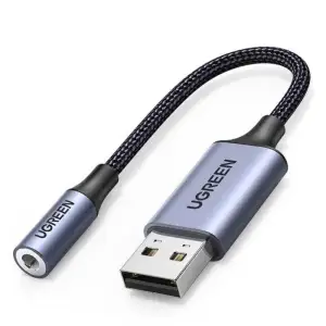 Звуковая карта Ugreen CM477 Gray (30757) UA
