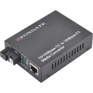 Медіаконвертер FoxGate EC-B-0,1-1SM-1550nm-20 UA