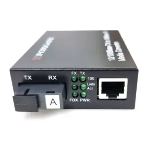 Медіаконвертер FoxGate EC-B-0,1-1SM-1310nm-20 UA