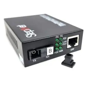 Медиаконвертер Step4Net (MC-R-0,1-1SM-1550nm-20) 10/100 Мб, 20км UA