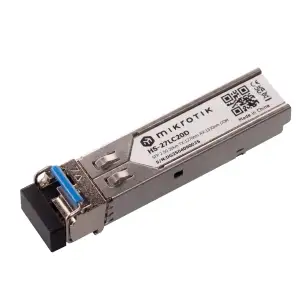 Пара оптичних модулів SFP Mikrotik HS-2733LC20D (пара HS-27LC20D + HS-33LC20, 1.25G/2.5G SM 20km 1270/1330) UA