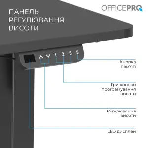 Компьютерный стол OfficePro ODE1260B UA