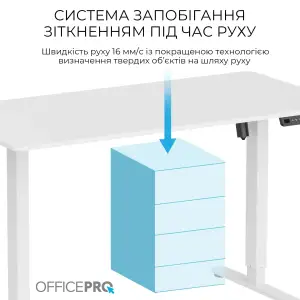 Комп`ютерний стіл OfficePro ODE1470W UA
