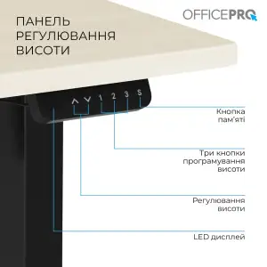Компьютерный стол OfficePro ODE1470LWB UA