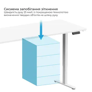 Комп`ютерний стіл OfficePro ODE1880W UA
