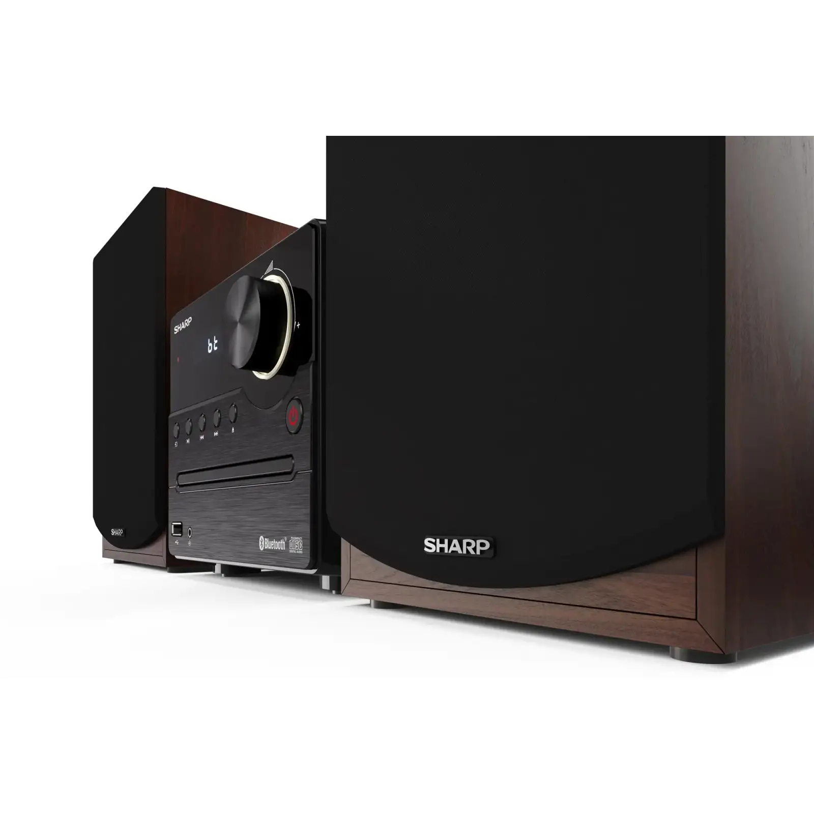 Микросистема Sharp Micro Sound System Brown (XL-B512(BR)) UA