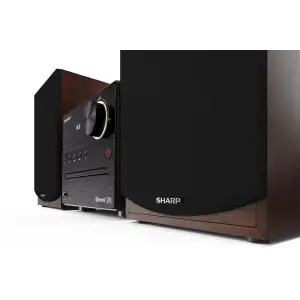 Микросистема Sharp Micro Sound System Brown (XL-B512(BR)) UA